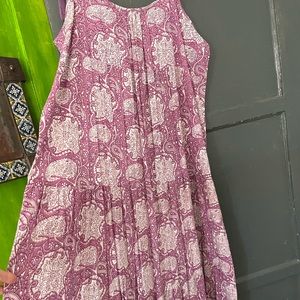 Beautiful Indian block print slip dress, new without tags.